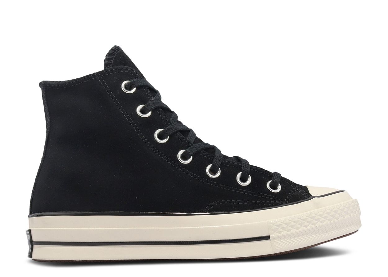 Chuck 70 Suede High 'Black White' - Converse - A01458C - black/white ...