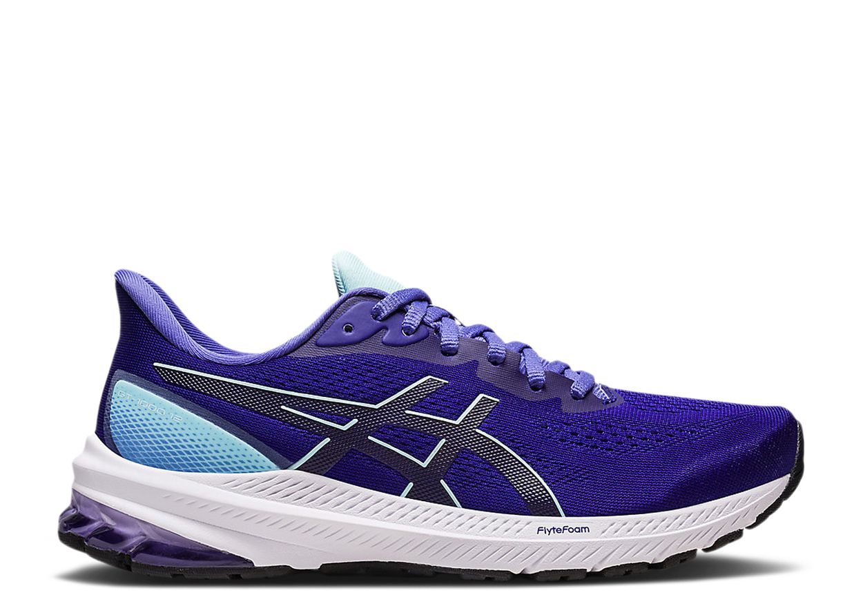 Wmns GT 1000 12 Wide 'Eggplant Aquamarine' - ASICS - 1012B447 402 ...