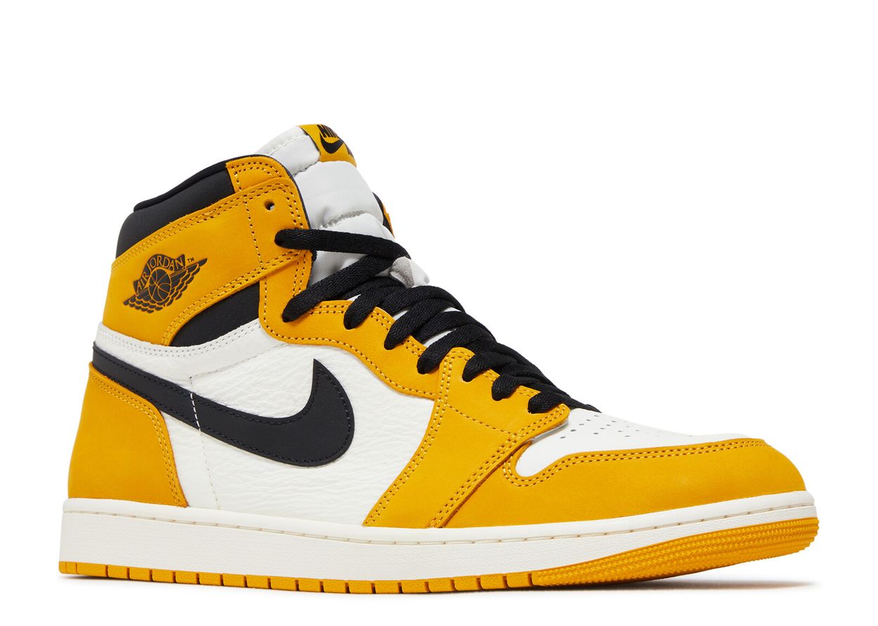 retro yellow jordans