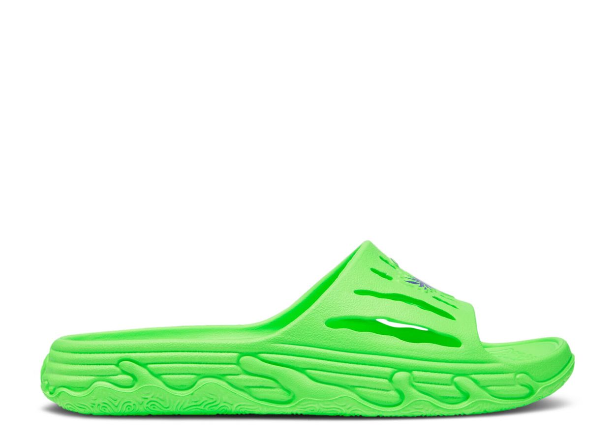 MB.03 Slide 'Fluro Green' - Puma - 394223 01 - fluro green/royal ...