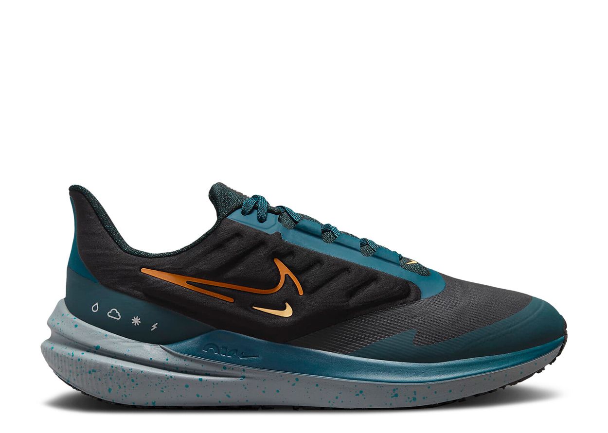 Air Winflo 9 Shield 'Black Deep Jungle' - Nike - DM1106 002 - black ...