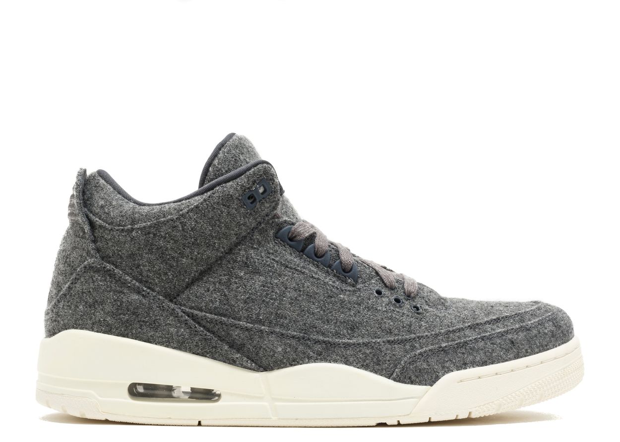 air jordan 3 wool grey