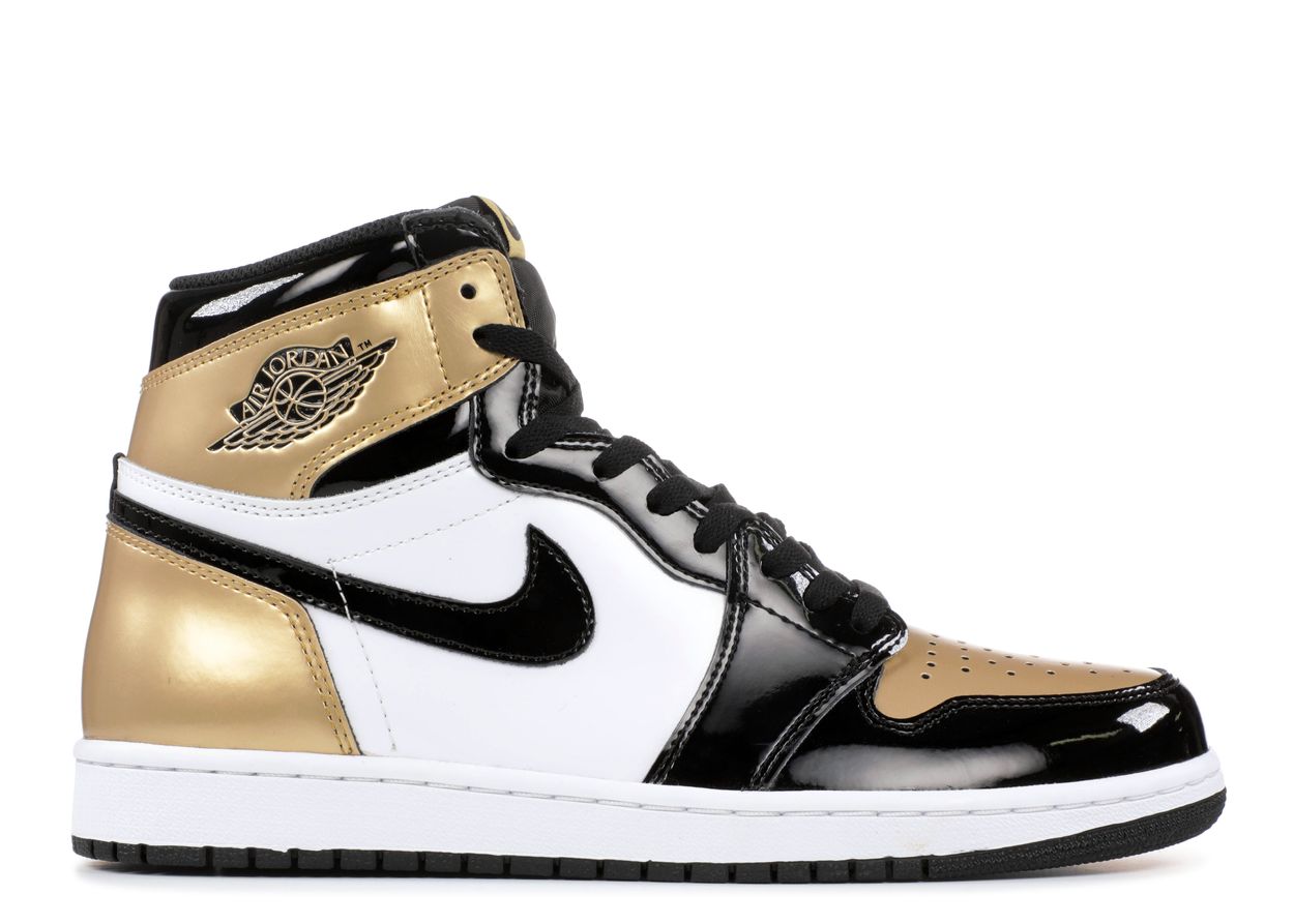 black and gold jordan slides