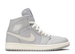 Wmns Air Jordan 1 Mid 'Grey Light Bone' - Air Jordan - CD7240 002 ...