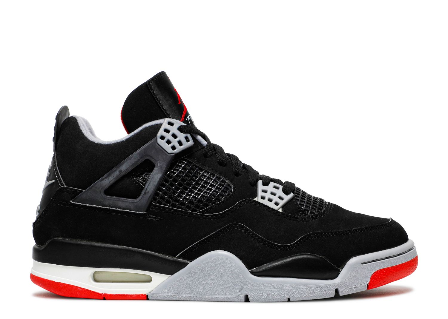 black and grey jordan 4