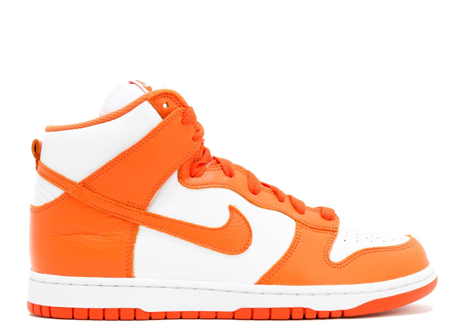 Dunk High Retro QS 'Syracuse' - Nike - 850477 101 - white/orange blaze ...