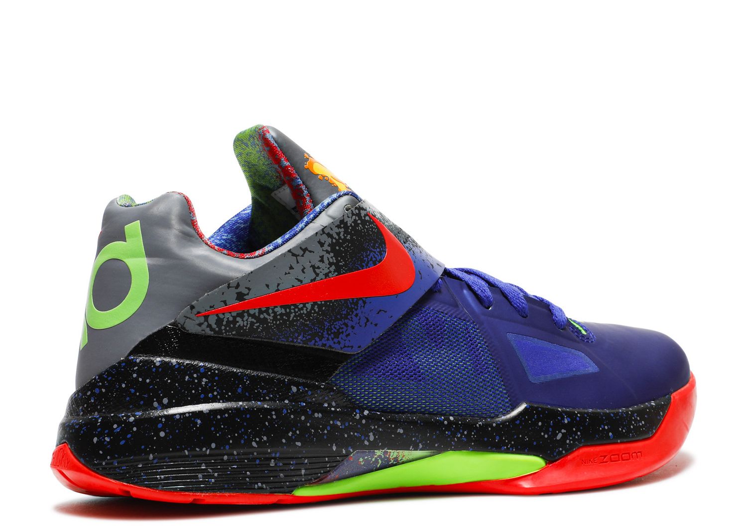 Zoom Kd 4 'nerf' - Nike - 517408 400 - Concord Bright Crimson Black 