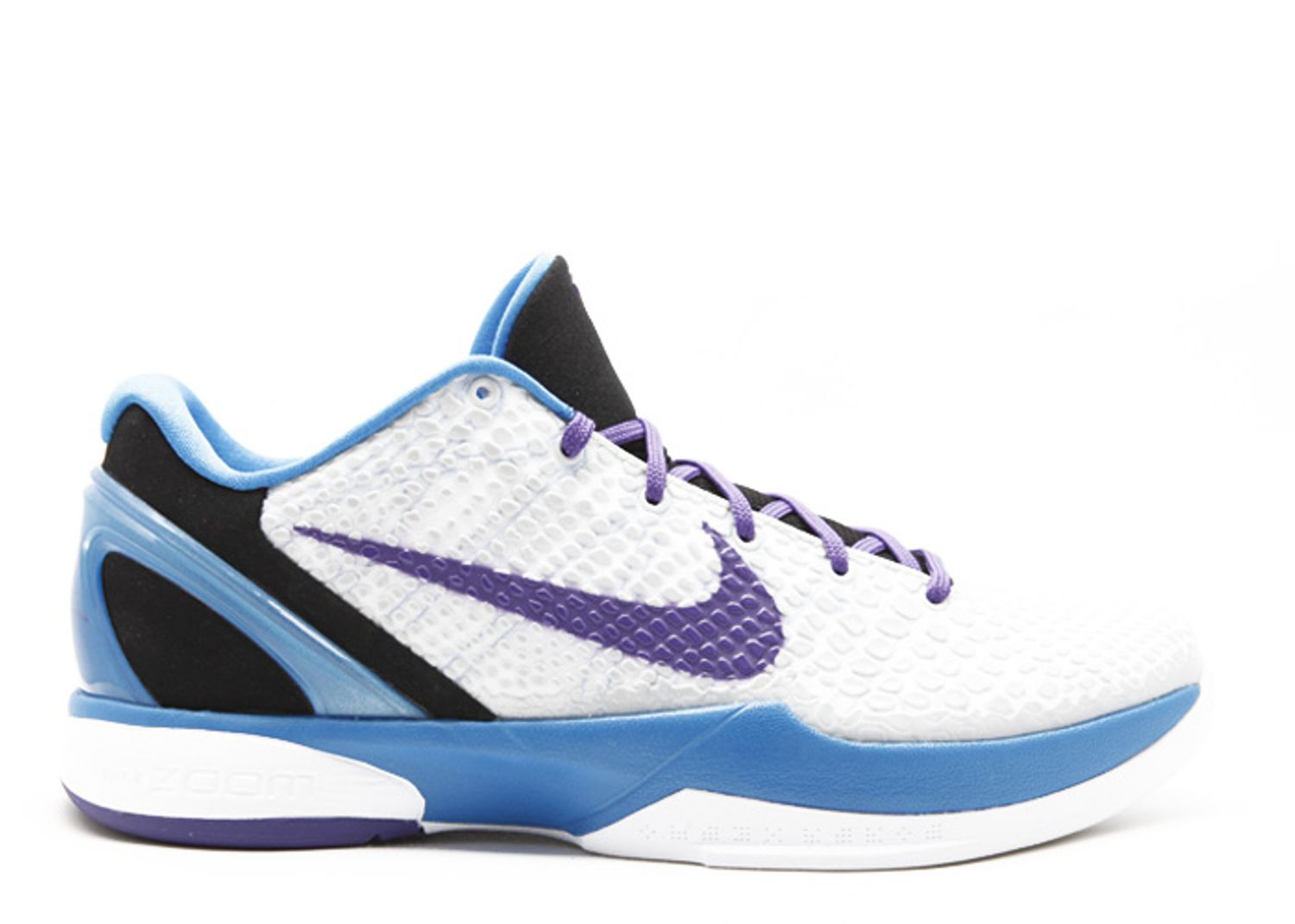 Zoom Kobe 6 'Draft Day' - Nike - 429659 102 - white/vrsty purple-pht bl ...