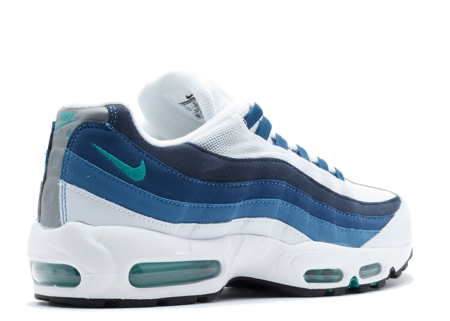 air max 95 white slate blue
