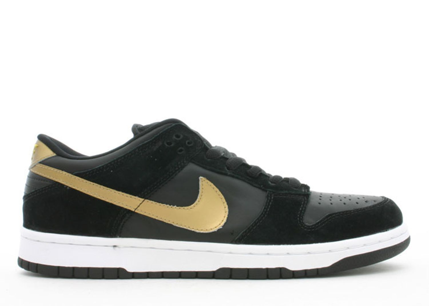 Dunk Low Pro SB 'Takashi' - Nike - 304292 072 - black/metallic gold ...