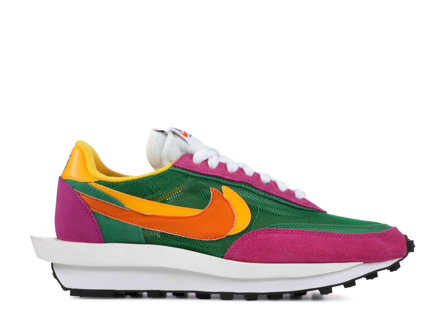 sacai x nike ldwaffle pine green