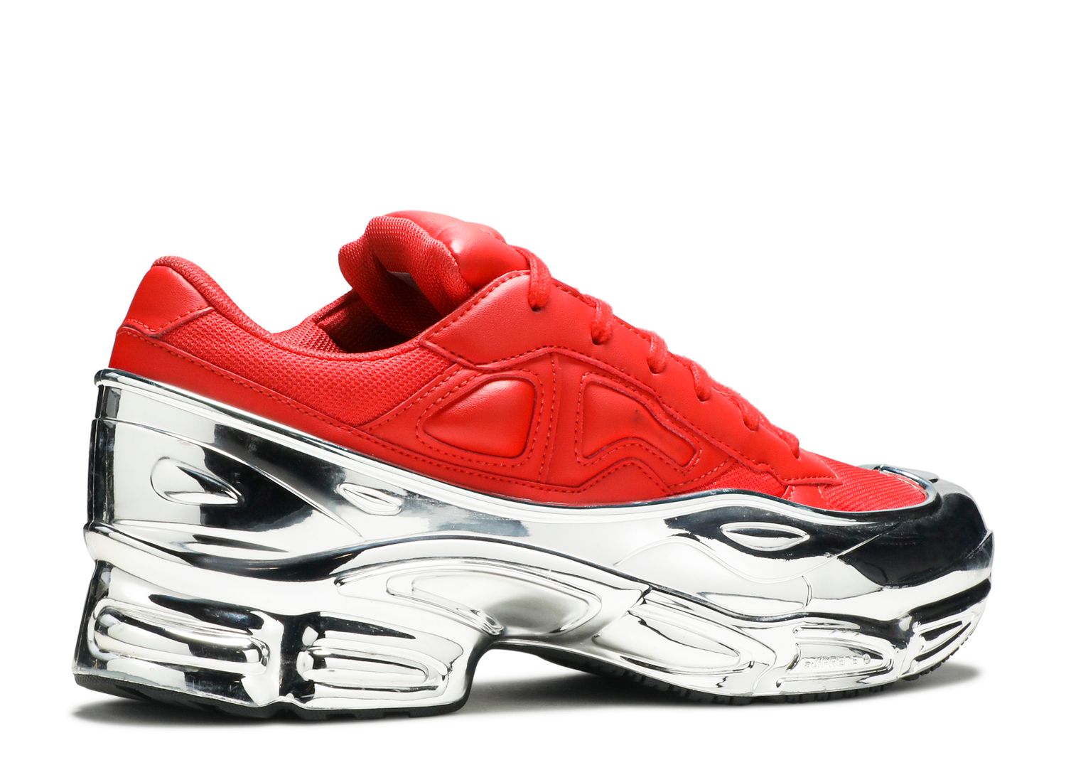 Raf Simons X Ozweego 'Mirrored Red' - Adidas - EE7948 - red / silver ...