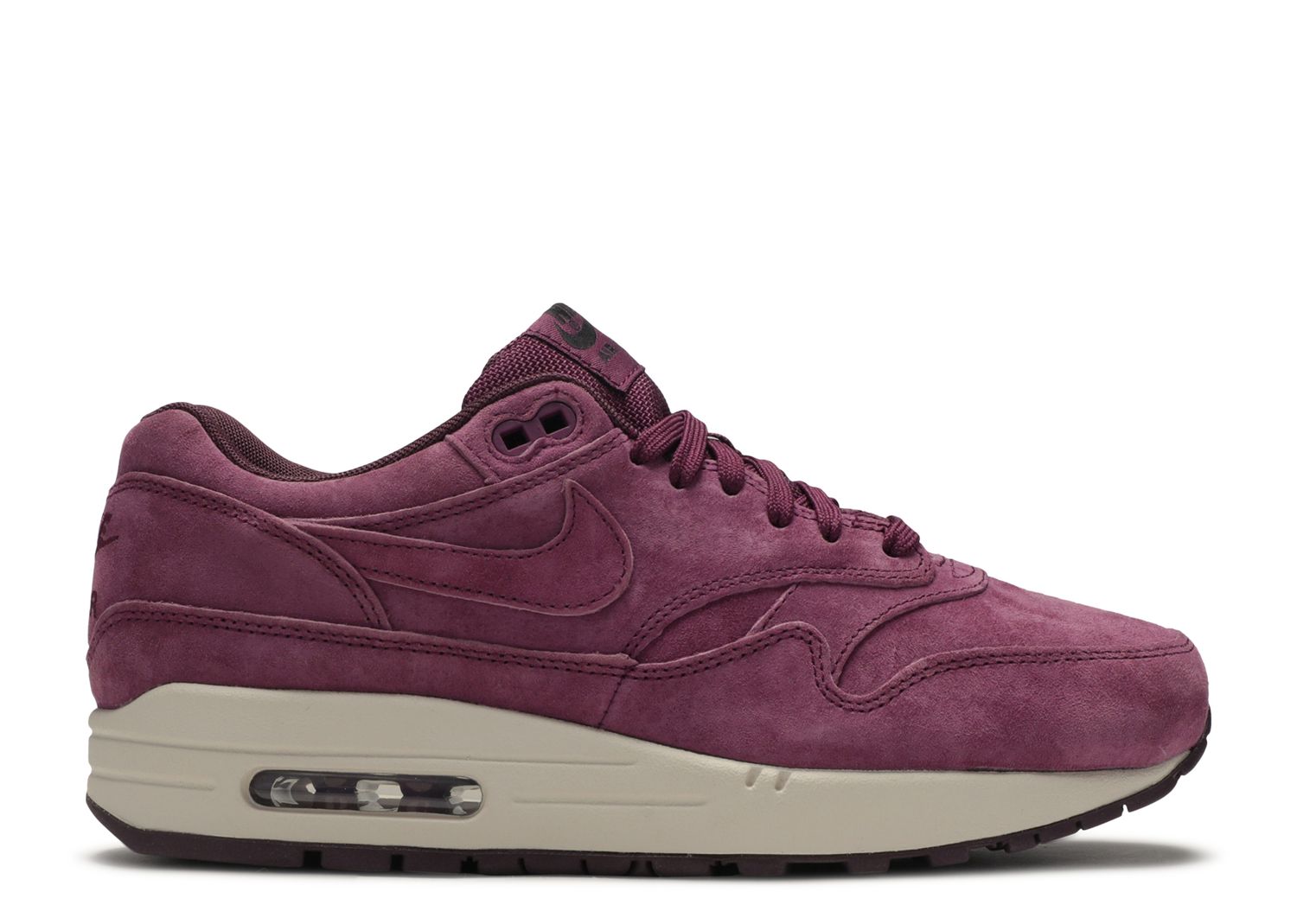 Air Max 1 Premium 'Bordeaux' - Nike - 875844 602 - bordeaux/bordeaux ...