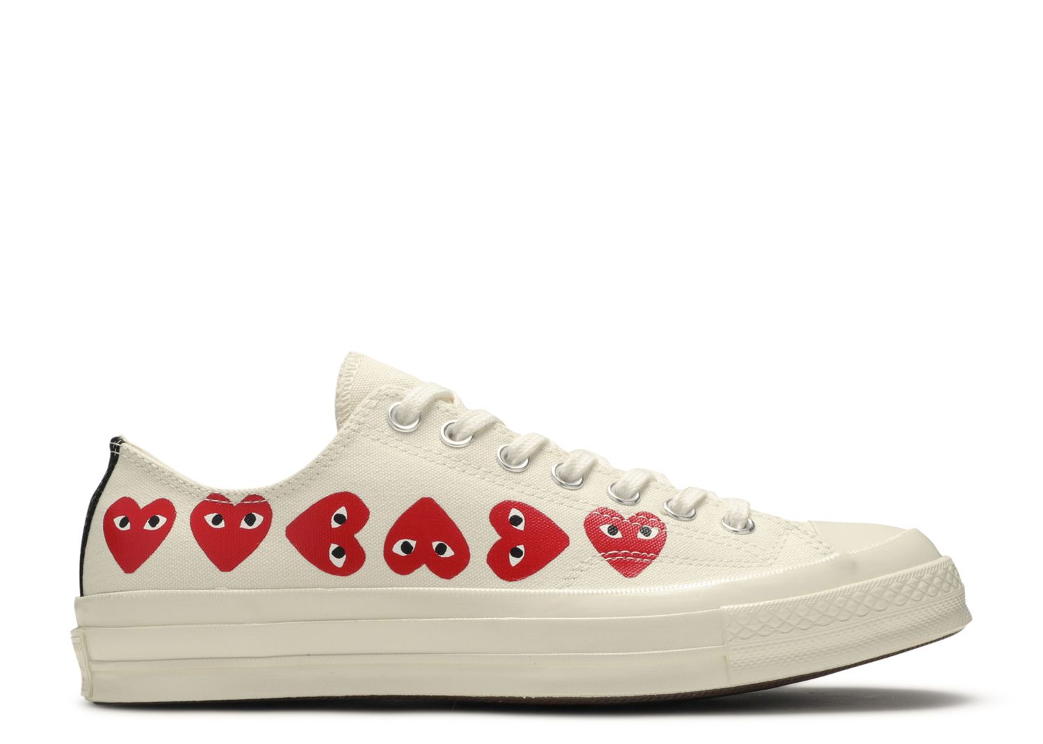 Comme Des Garçons Play X Chuck 70 Low Top 'Multi Heart' - Converse ...