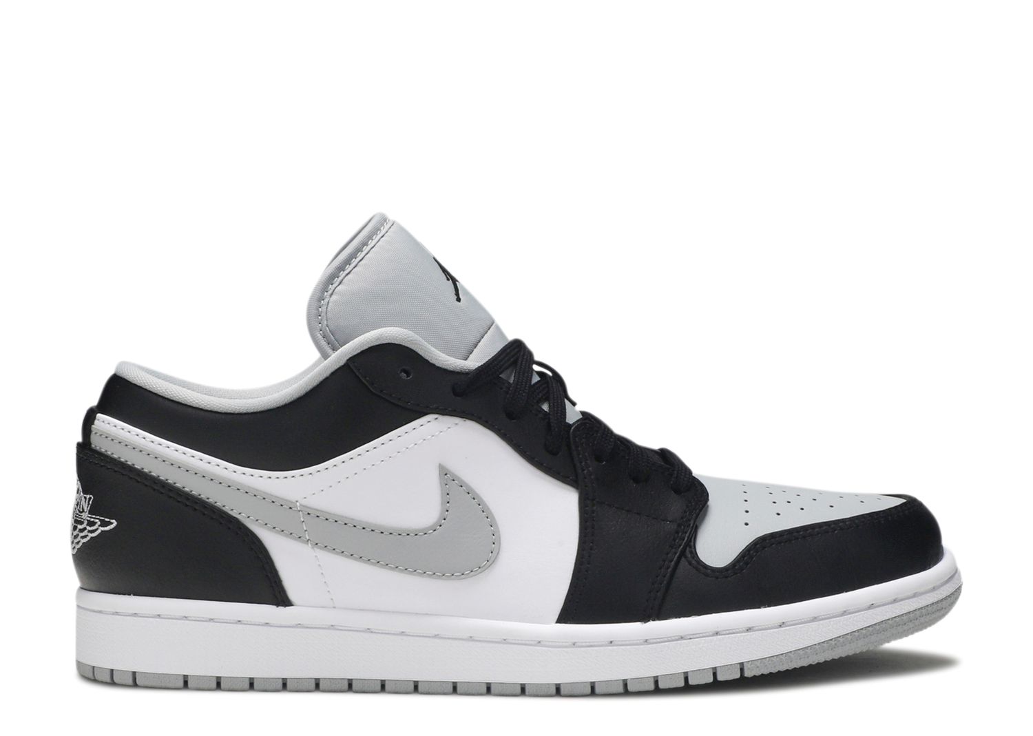Air Jordan 1 Low 'Smoke Grey' - Air Jordan - 553558 039 - black/black/light smoke grey/white 