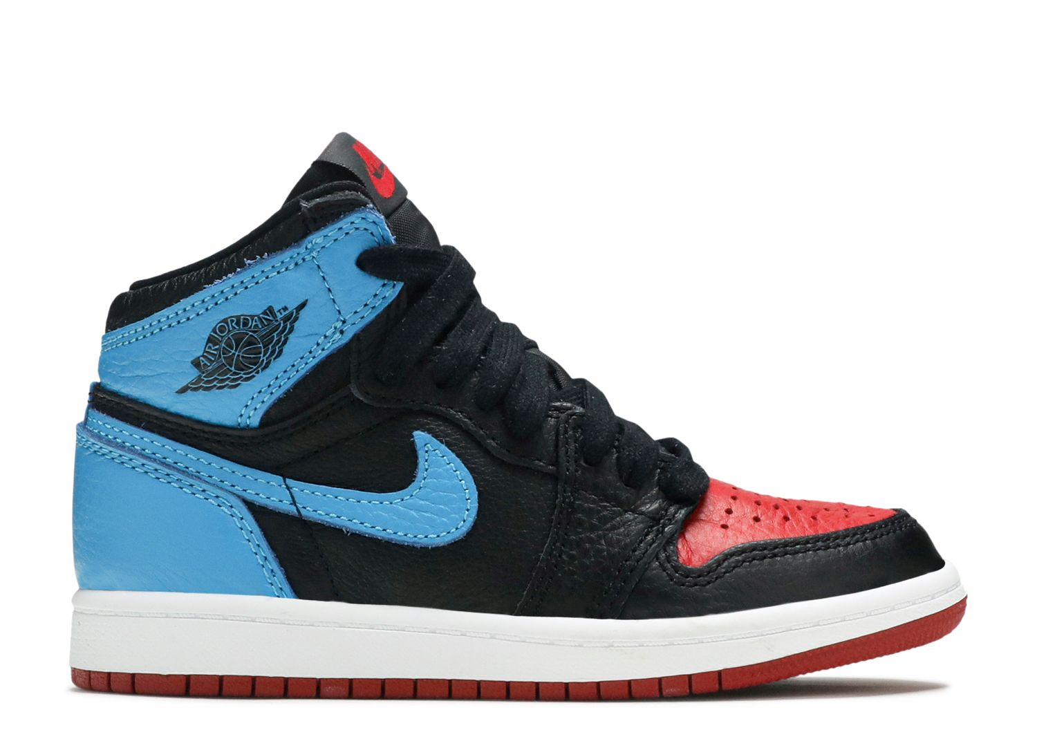 Air Jordan 1 Retro High OG PS 'UNC To Chicago' - Air Jordan - CU0449 046 - black/dark powder 