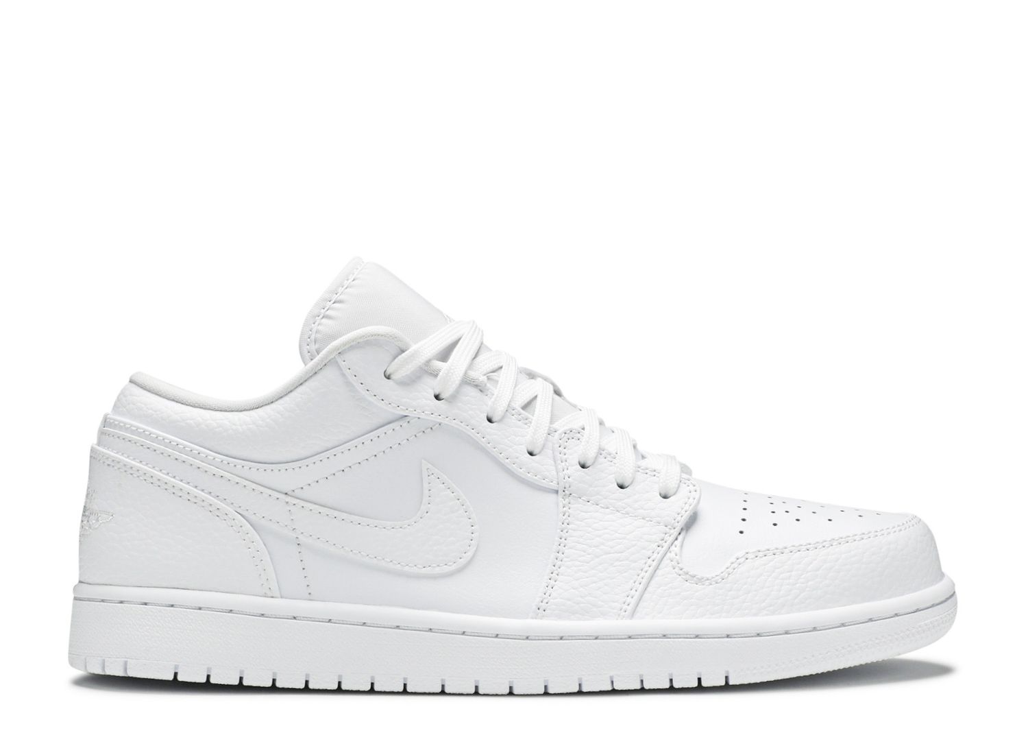 Air Jordan 1 Low 'Triple White' - Air Jordan - 553558 130 - white/white/white | Flight Club