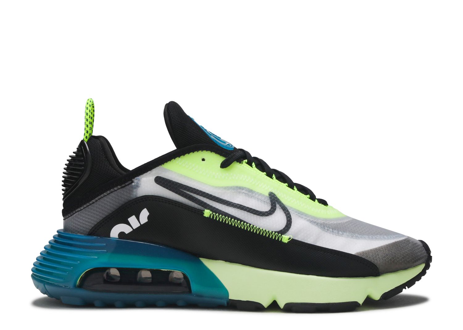 Air Max 2090 'Volt Blue' - Nike - BV9977 101 - white/black/volt/blue ...