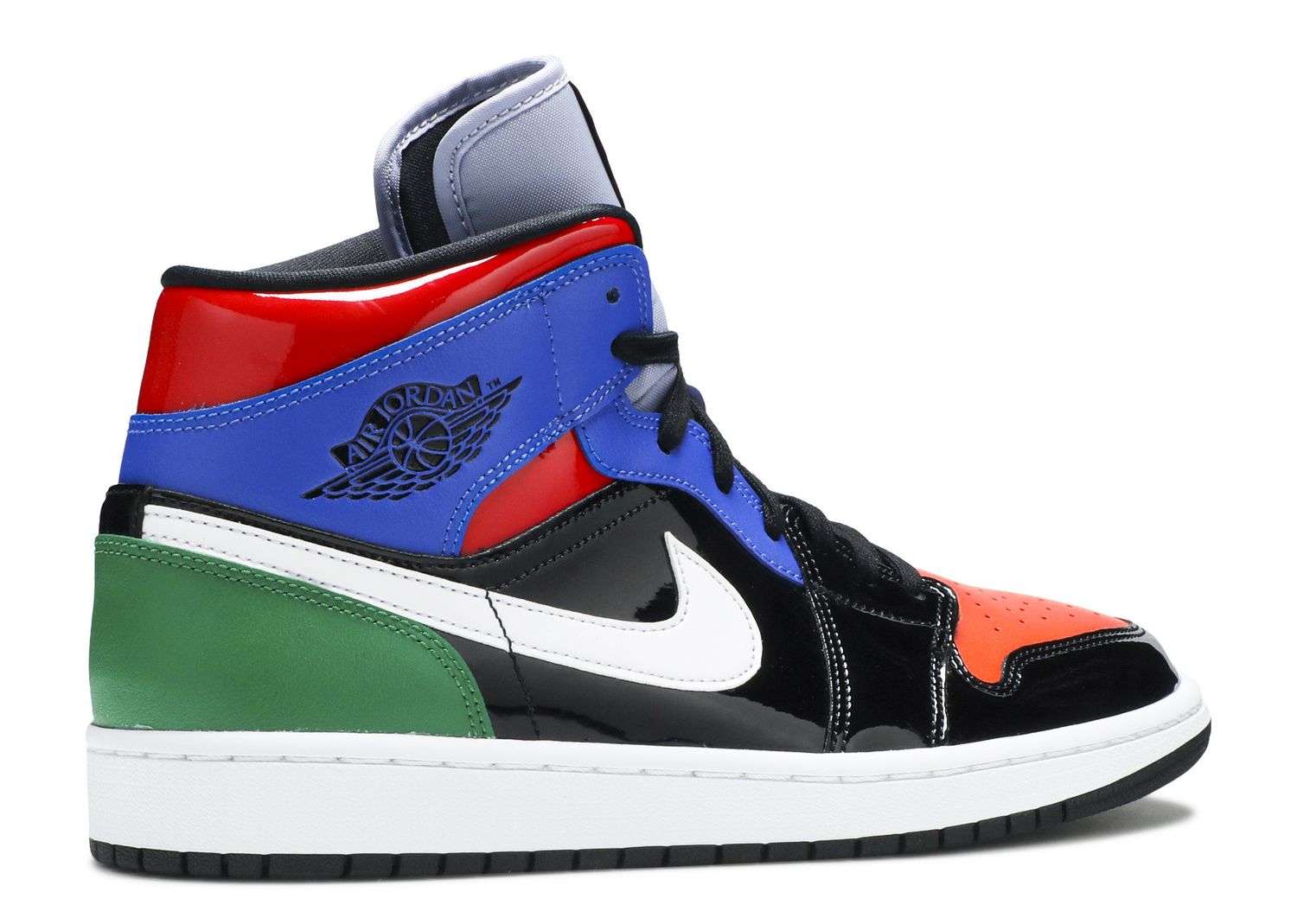 Wmns Air Jordan 1 Mid Se Multi Patent Air Jordan Cv5276 001