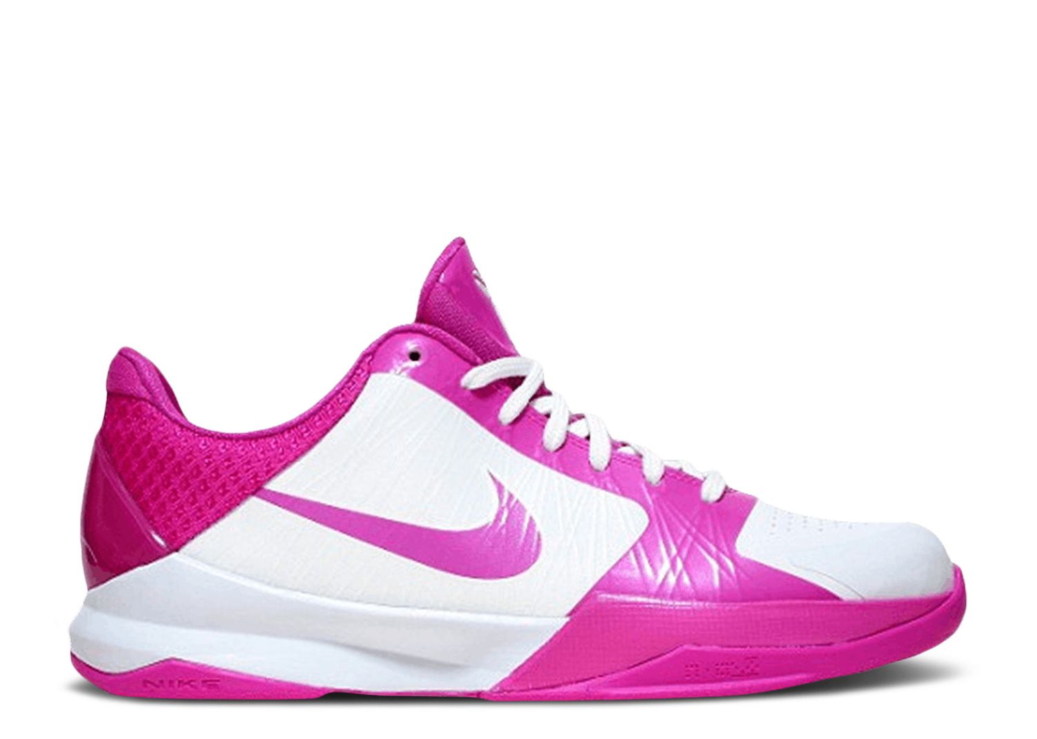 Zoom Kobe 5 GS 'Think Pink' - Nike - 386647 162 - white/pinkfire/neutral grey | Flight Club