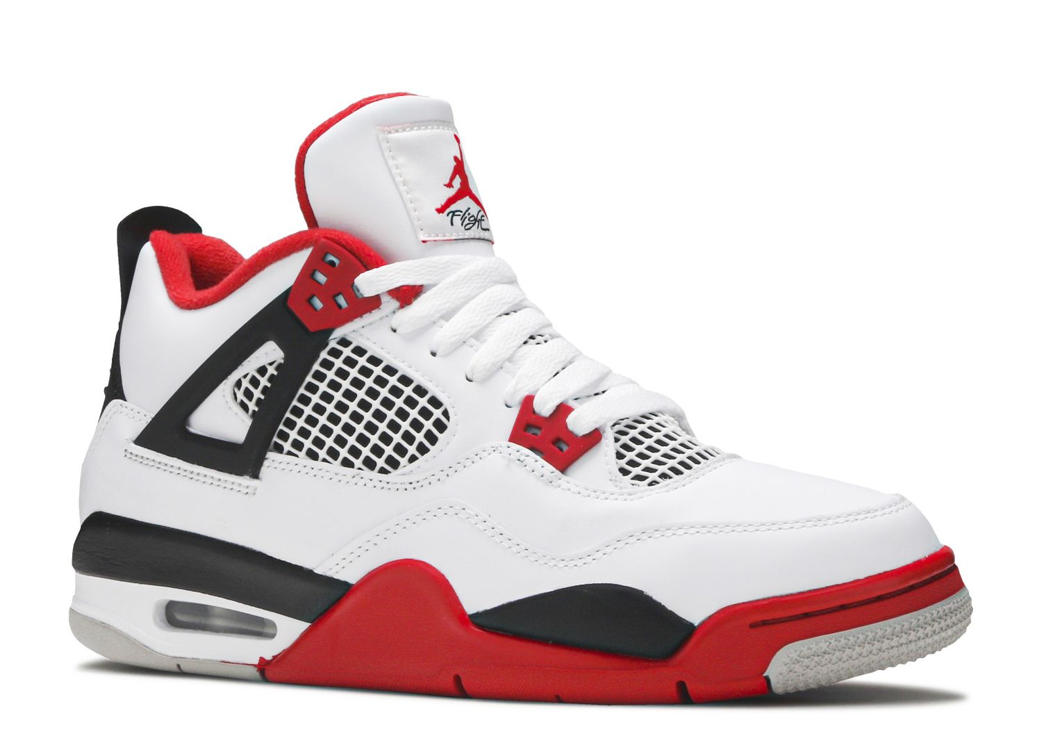 Air Jordan 4 Retro OG GS 'Fire Red' 2020 - Air Jordan - 408452 160 ...