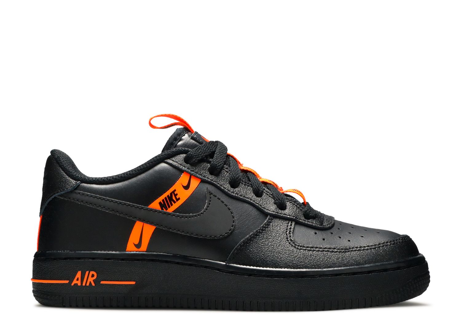 black and orange air force