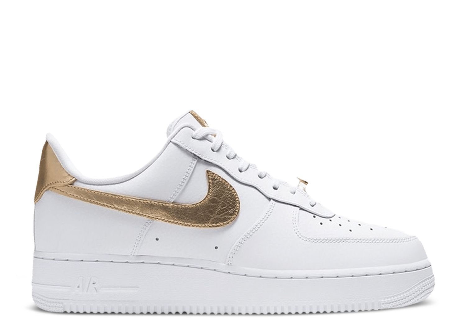nike af1 metallic swoosh