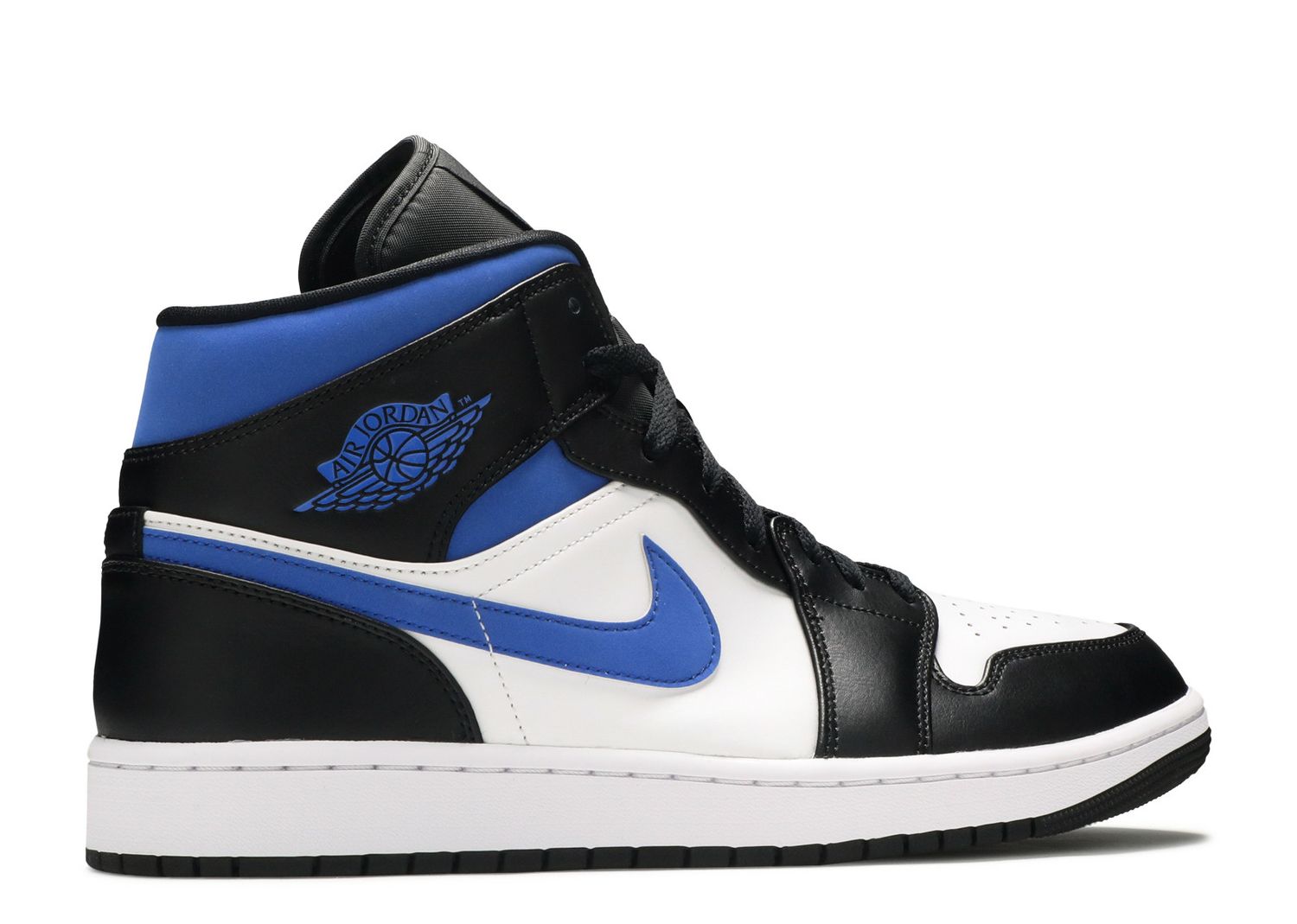 Air Jordan 1 Mid 'Racer Blue' - Air Jordan - 554724 140 - white/black ...