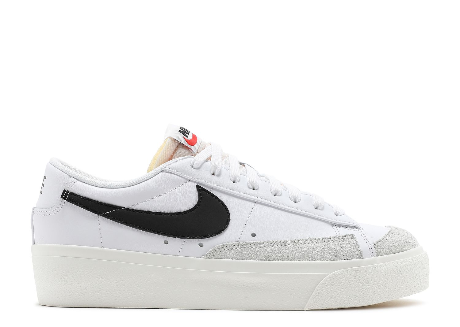 Wmns Blazer Low Platform 'White Black' - Nike - DJ0292 101 - White/sail ...