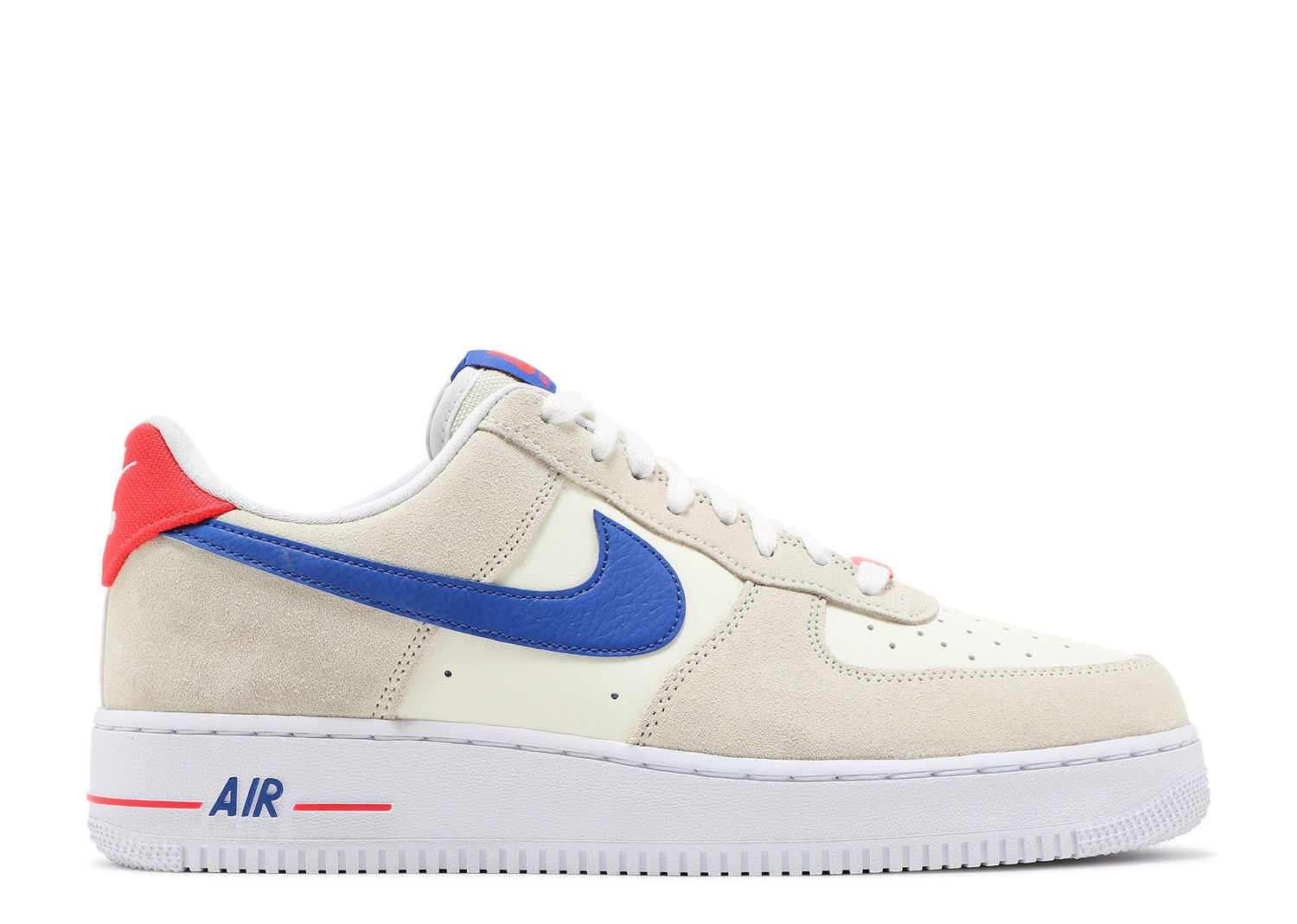 Air Force 1 '07 LV8 'Coconut Milk Hyper Royal' - Nike - DM8314 100 - coconut milk/white/bright 
