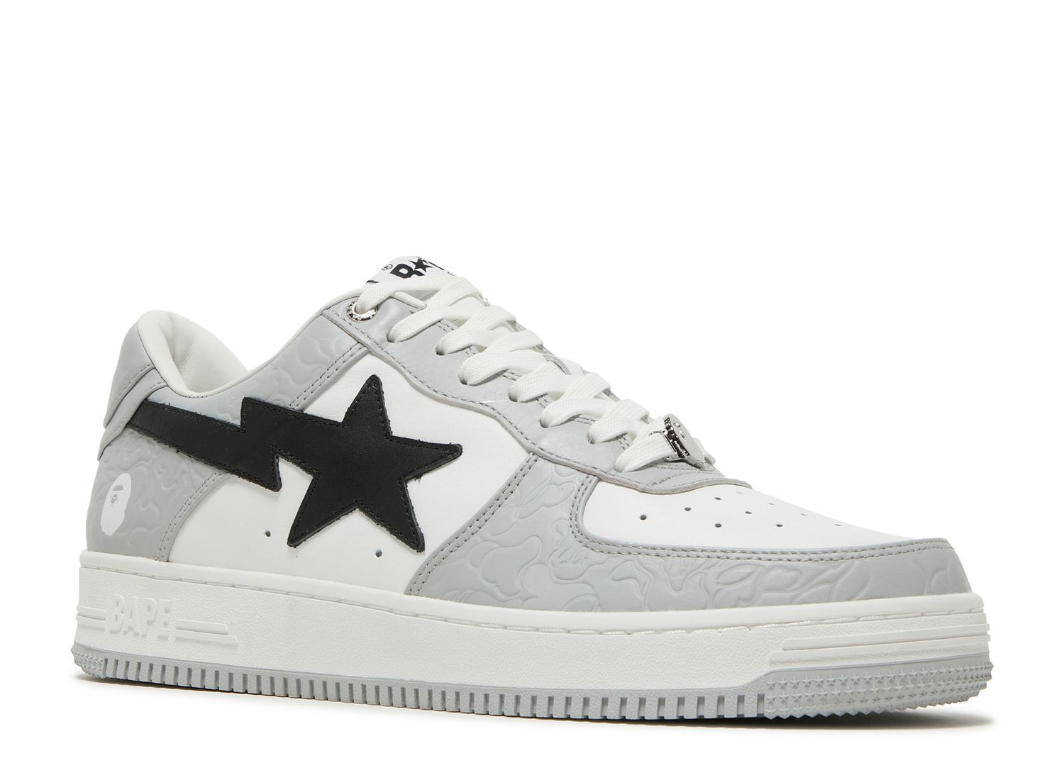 Bapesta Low M2 'White Grey' - BAPE - 1H70191002 WHT - white/grey ...