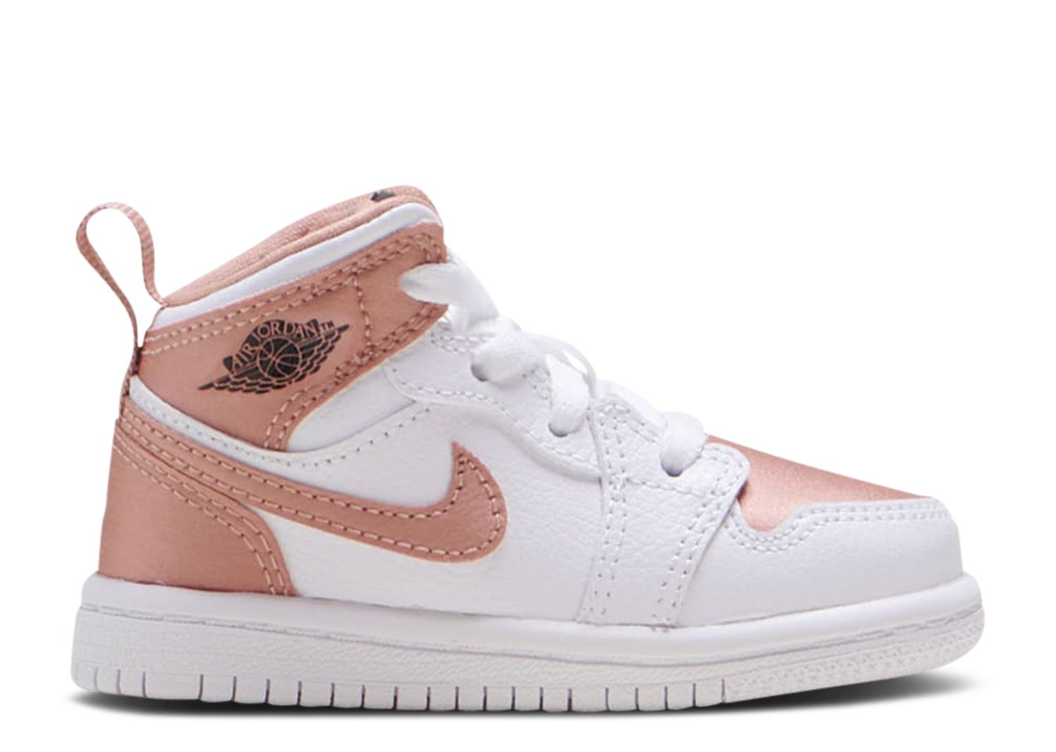 Air Jordan 1 Mid TD White Rose Gold - Air Jordan - 644507 190 - white 