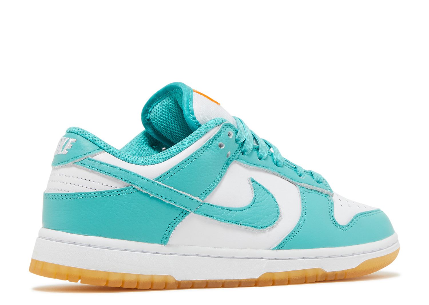 Wmns Dunk Low 'Teal Zeal' Nike DV2190 100 white/washed teal/kumquat Flight Club