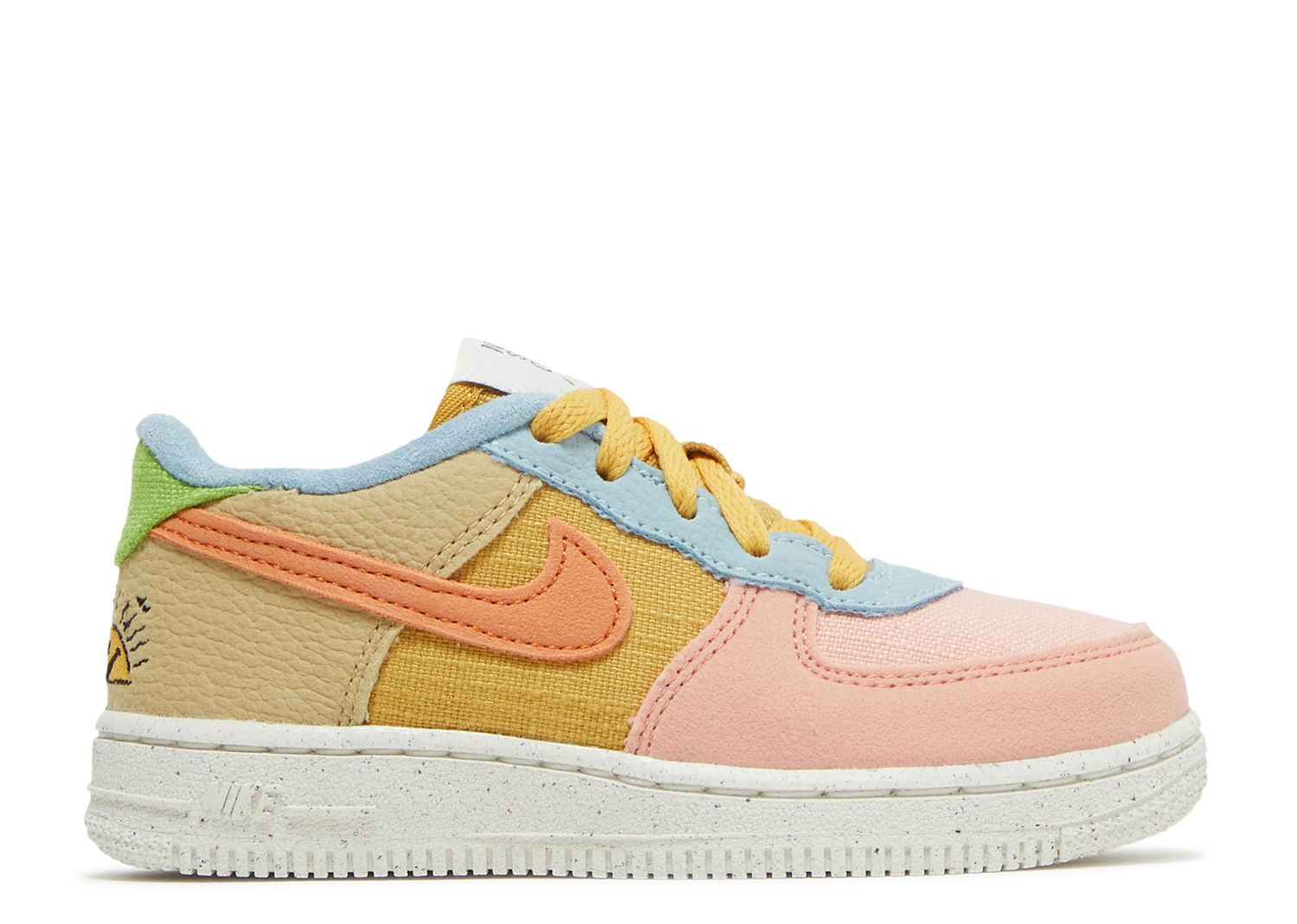 Air Force 1 Low '07 LV8 Next Nature TD 'Sun Club Multi' - Nike - DM1009 700 - sanded gold 