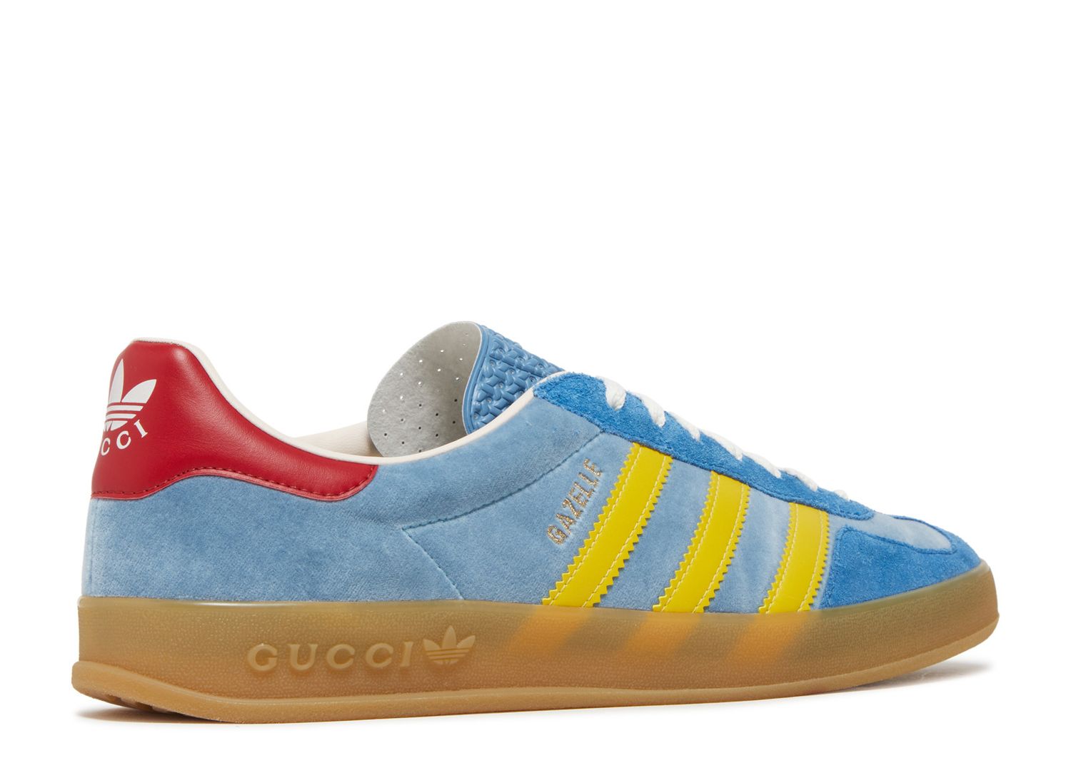 Adidas X Gucci Gazelle 'Light Blue Suede' - Gucci - 707848 9STU0 4860 ...