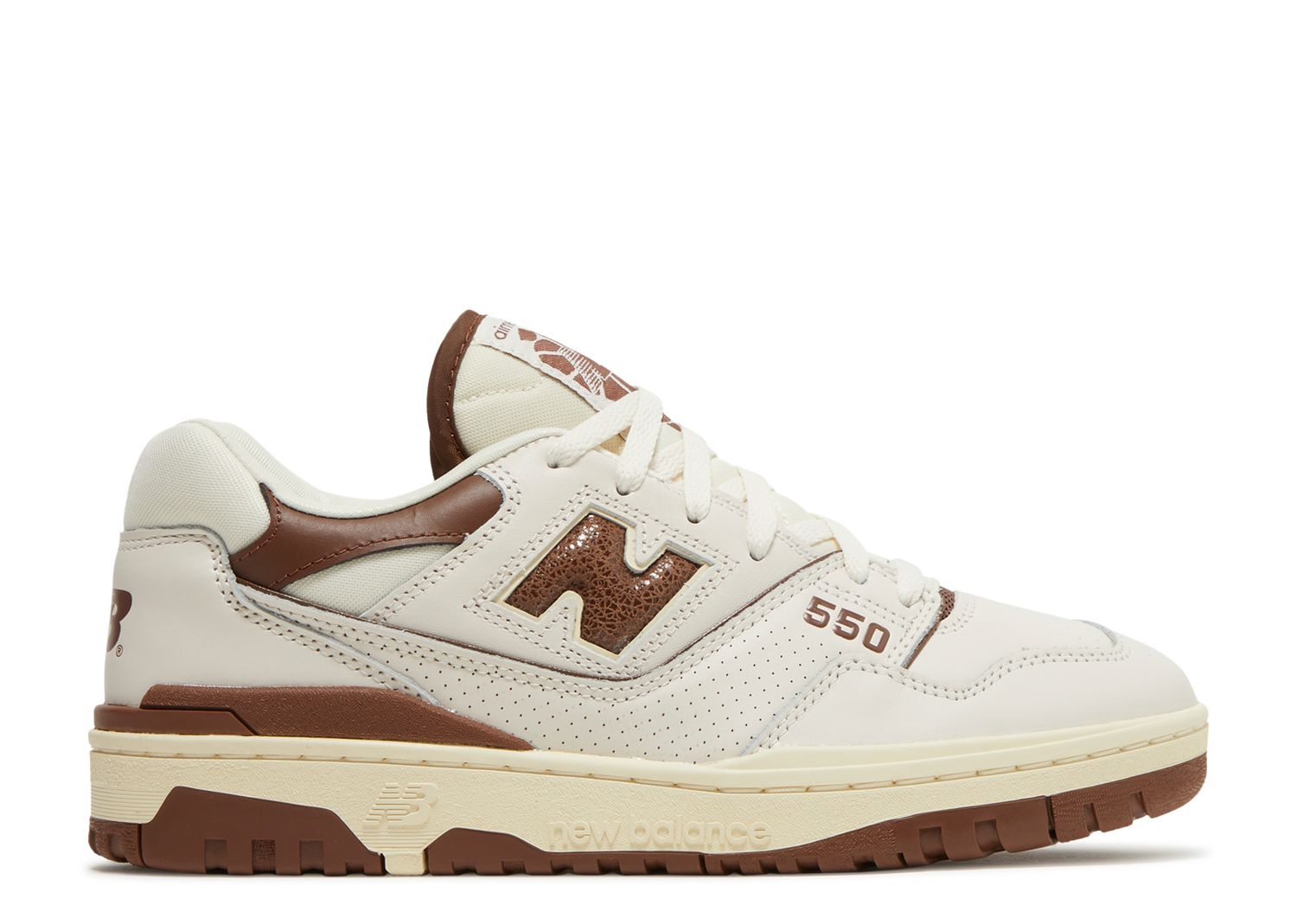 Aim leon dore x 550 brown new balance bb550ab1 brown flight club
