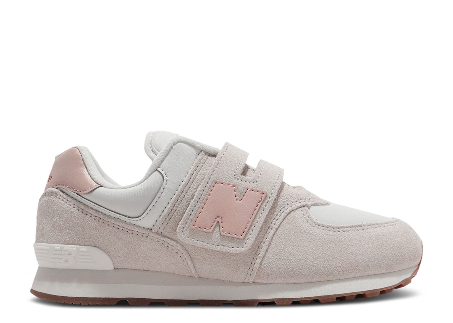 574 Hook And Loop Little Kid Wide 'Moonbeam Pink Sand' - New Balance ...