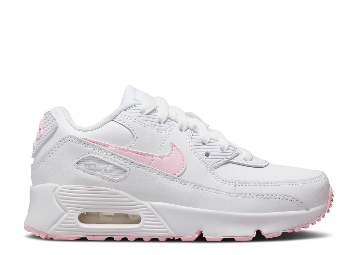 Air Max 90 Leather Ps White Pink Foam Nike Cd6867 121 White