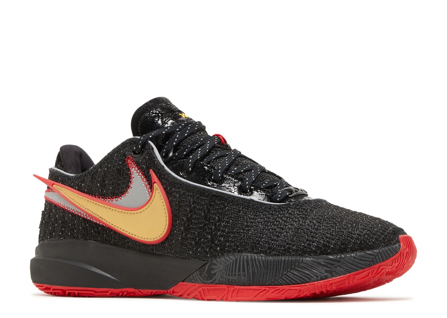 LeBron 20 'Trinity' - Nike - DJ5423 001 - black/black/university red ...