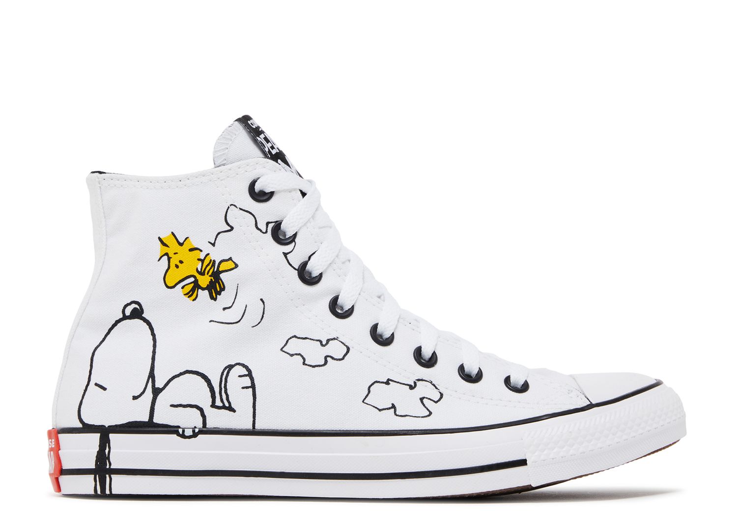 Peanuts X Chuck Taylor All Star High 'Snoopy And Woodstock' Converse A01872C white/black