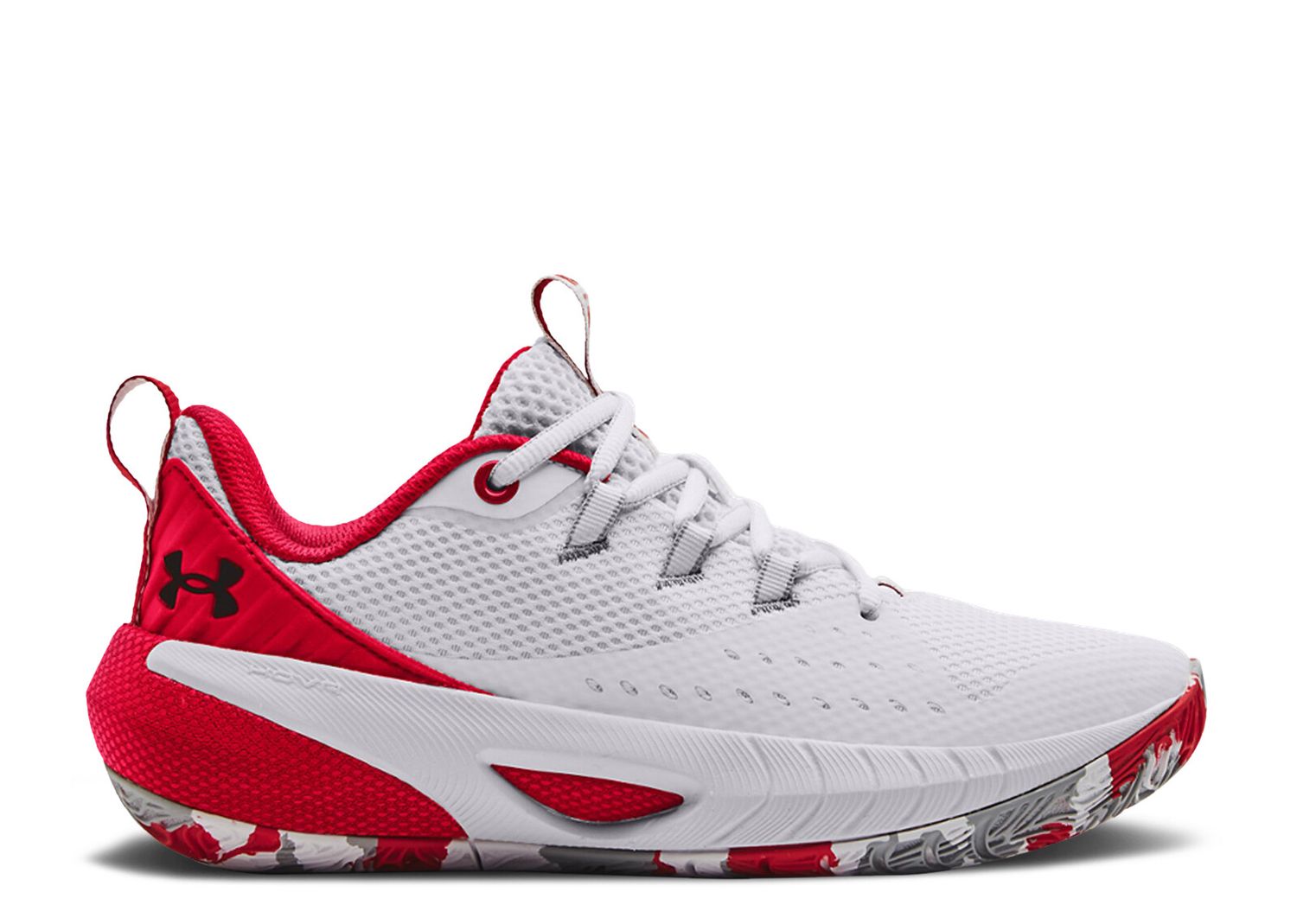 Wmns HOVR Ascent 'White Red' Under Armour 3025680 101 white/red