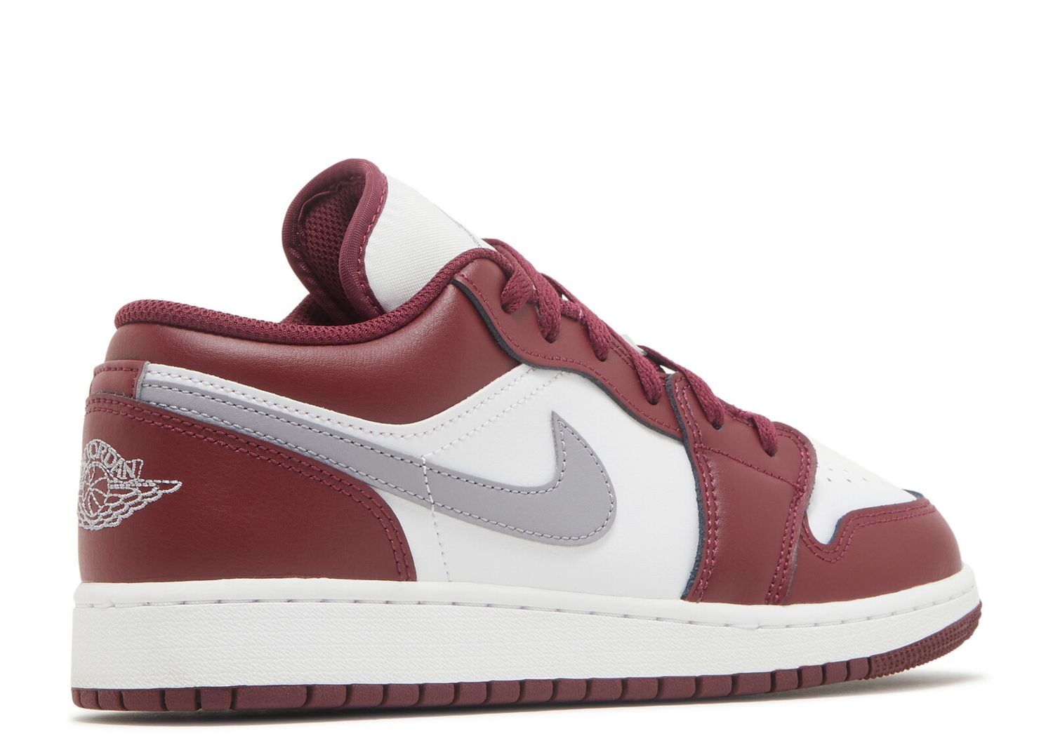Air Jordan 1 Low GS 'Cherrywood Red' - Air Jordan - 553560 615 - cherrywood red/white/cement 
