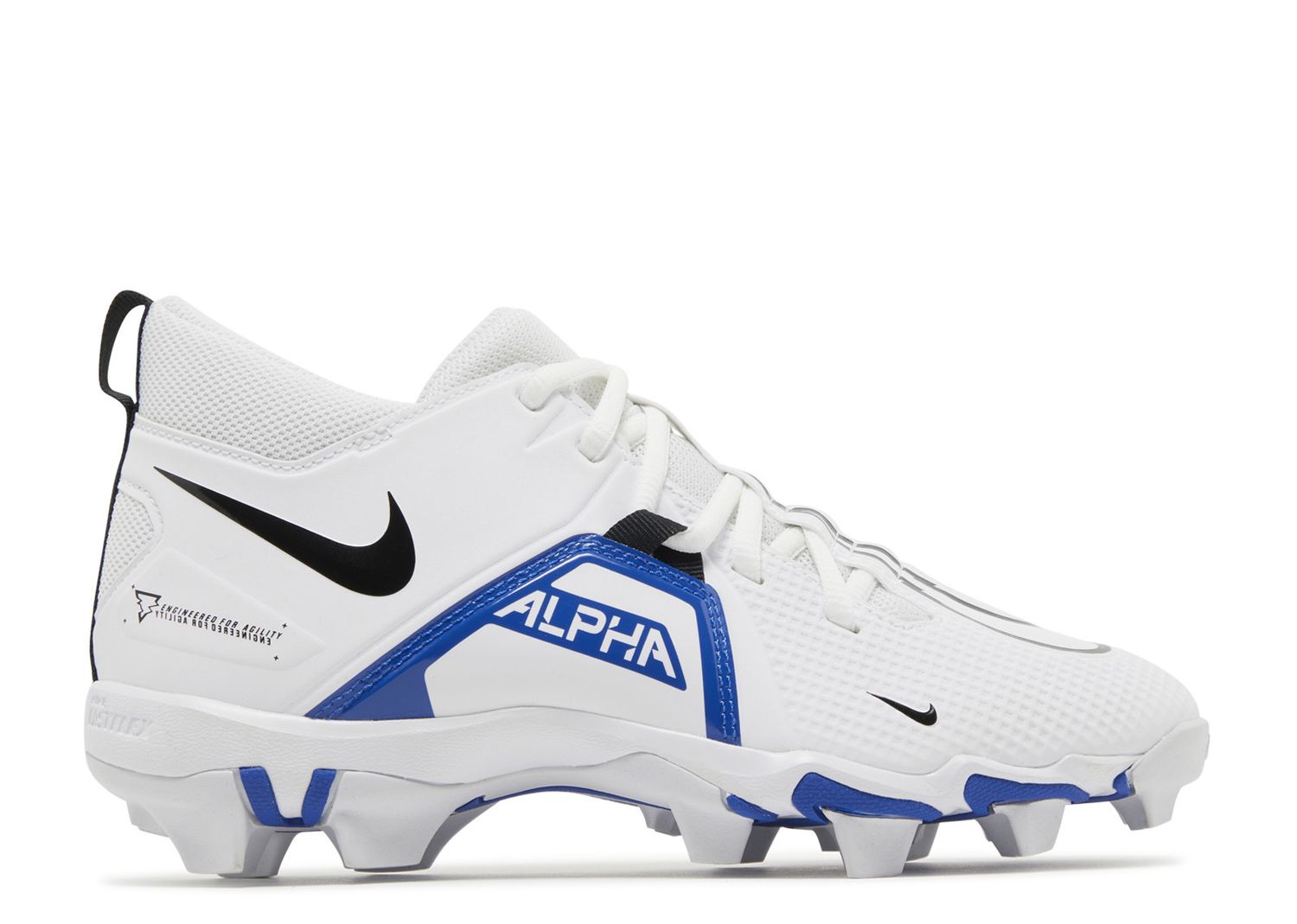 Alpha Menace 3 Shark GS 'White Game Royal' - Nike - CV0581 101 - white ...