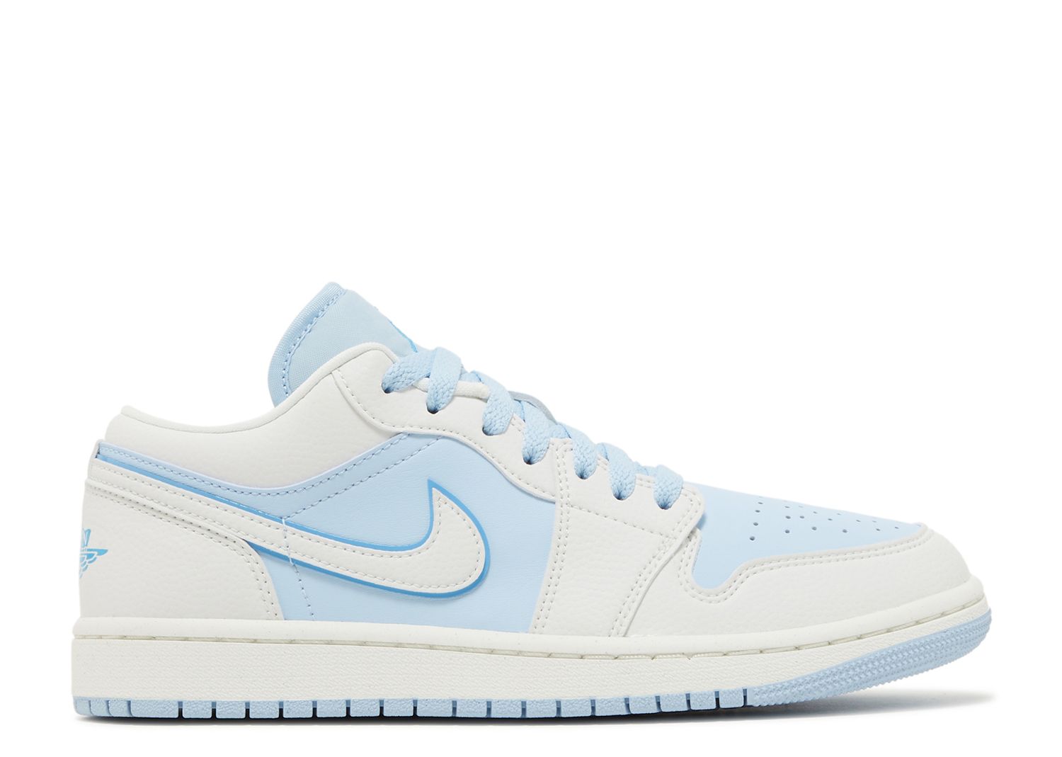 Wmns Air Jordan 1 Low SE 'Reverse Ice Blue' - Air Jordan - DV1299 104 ...