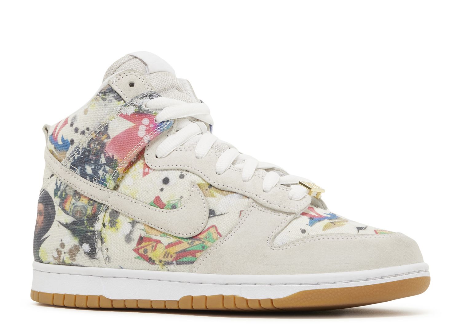 Supreme X Dunk High SB 'Rammellzee' - Nike - FD8779 100 - white/white ...