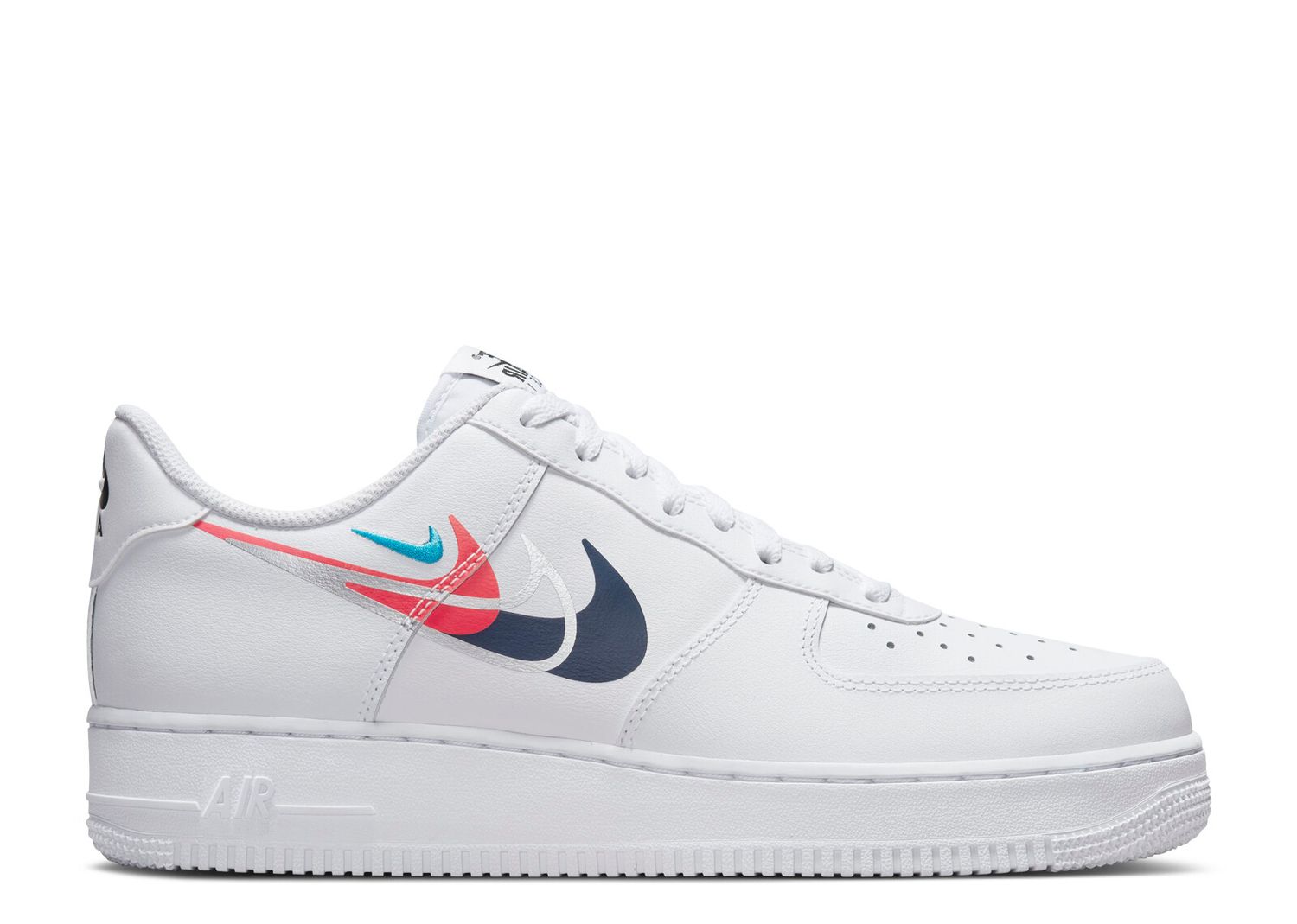 Air Force 1 Low 'Quadruple Swoosh' - Nike - FJ4226 100 - white/bright ...