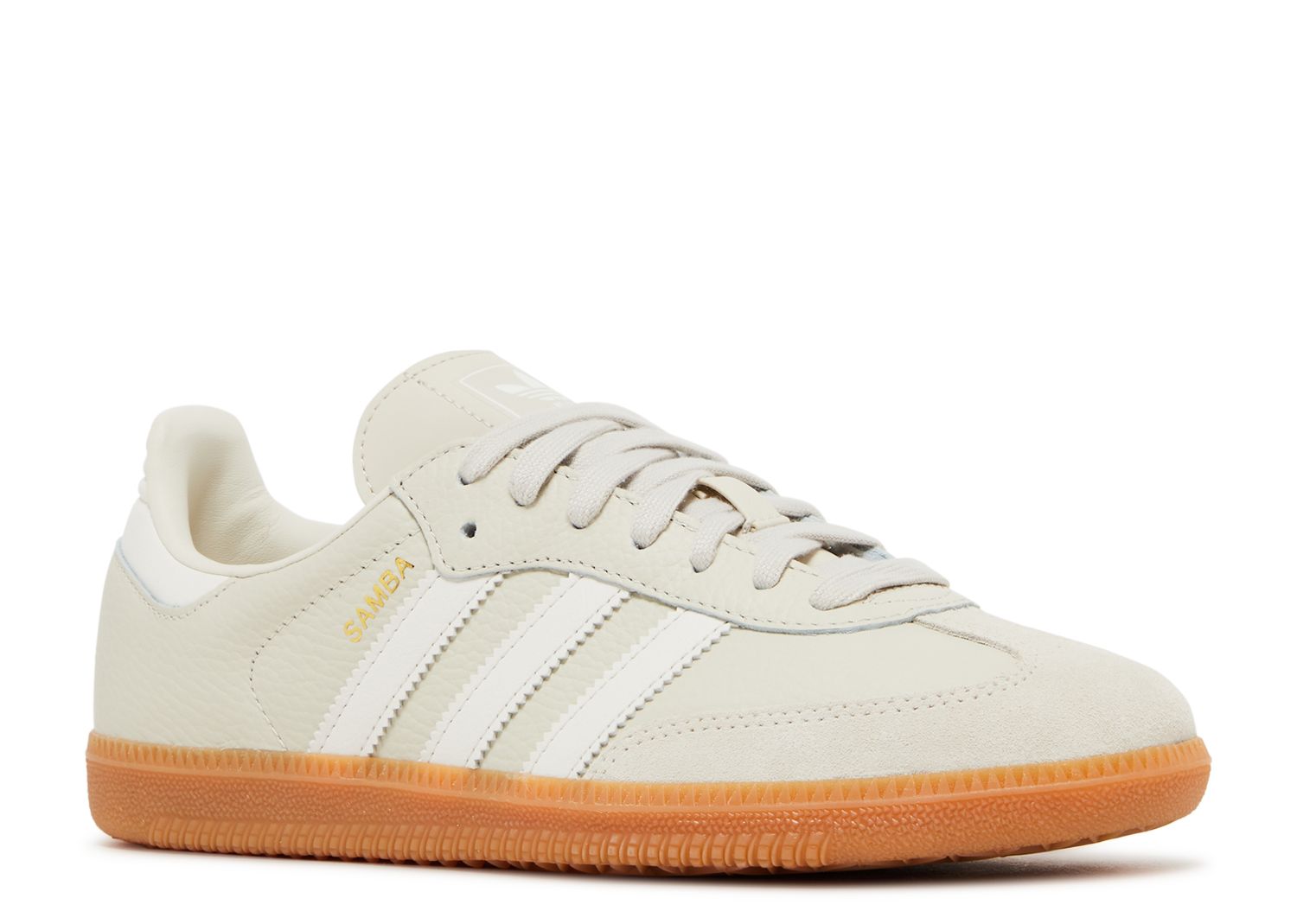 Wmns Samba OG 'Aluminium Gum' - Adidas - IE7013 - aluminium/chalk white ...