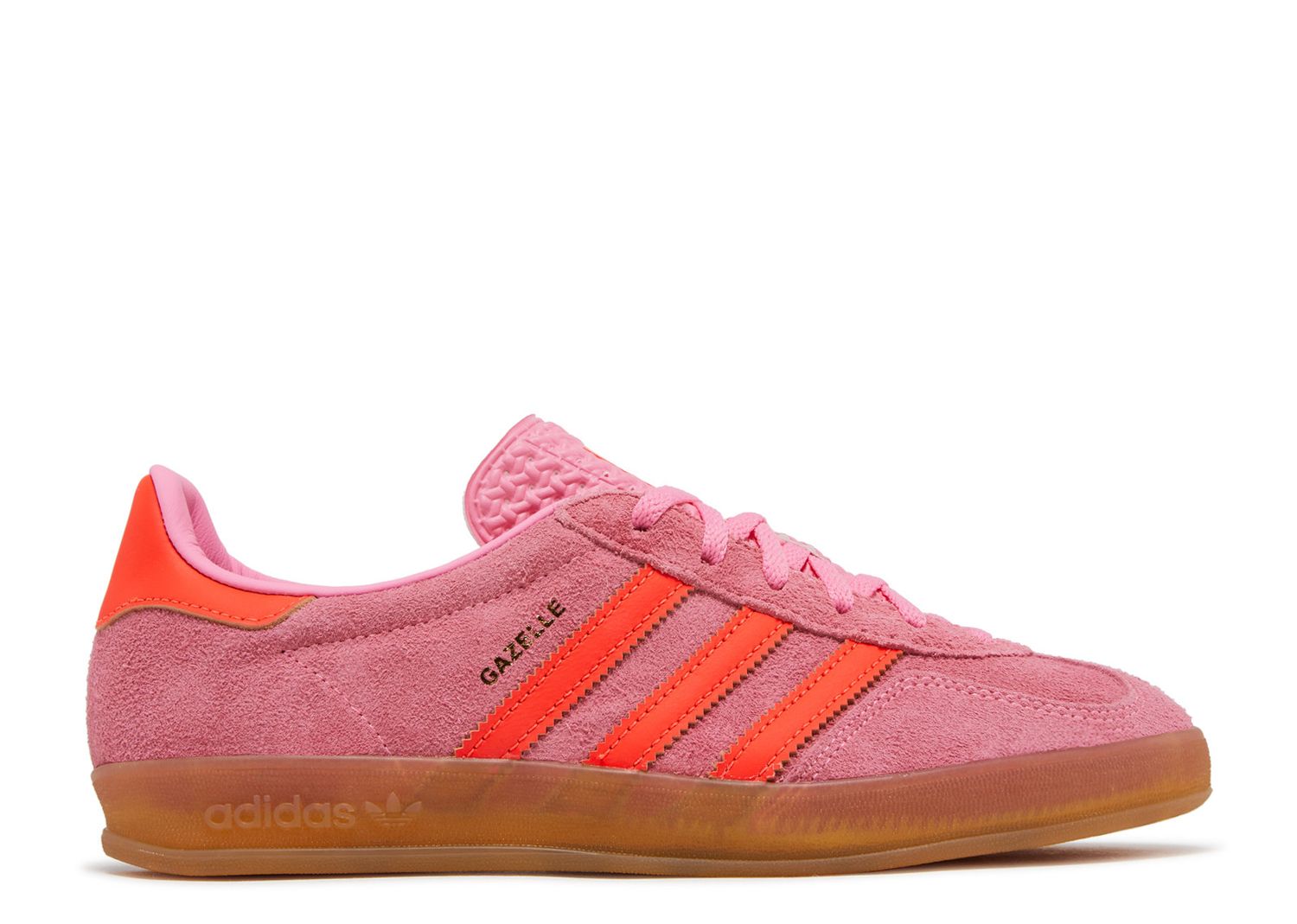 Wmns Gazelle Indoor 'Beam Pink Solar Red' - Adidas - IE1058 - beam pink ...