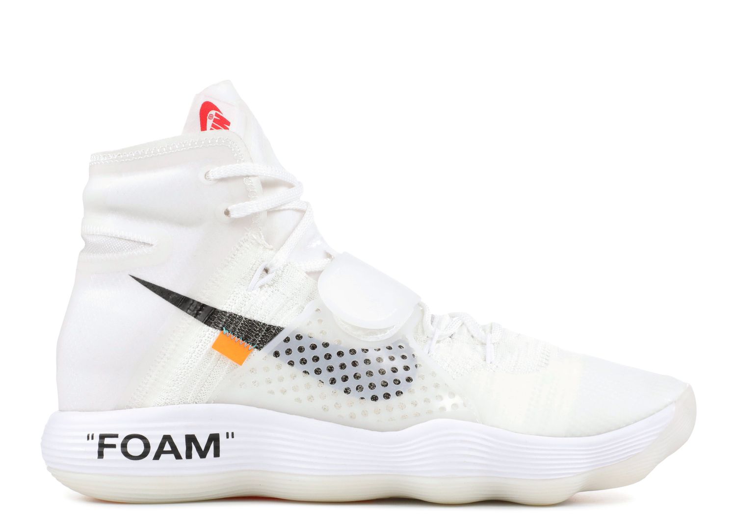 white hyper dunks