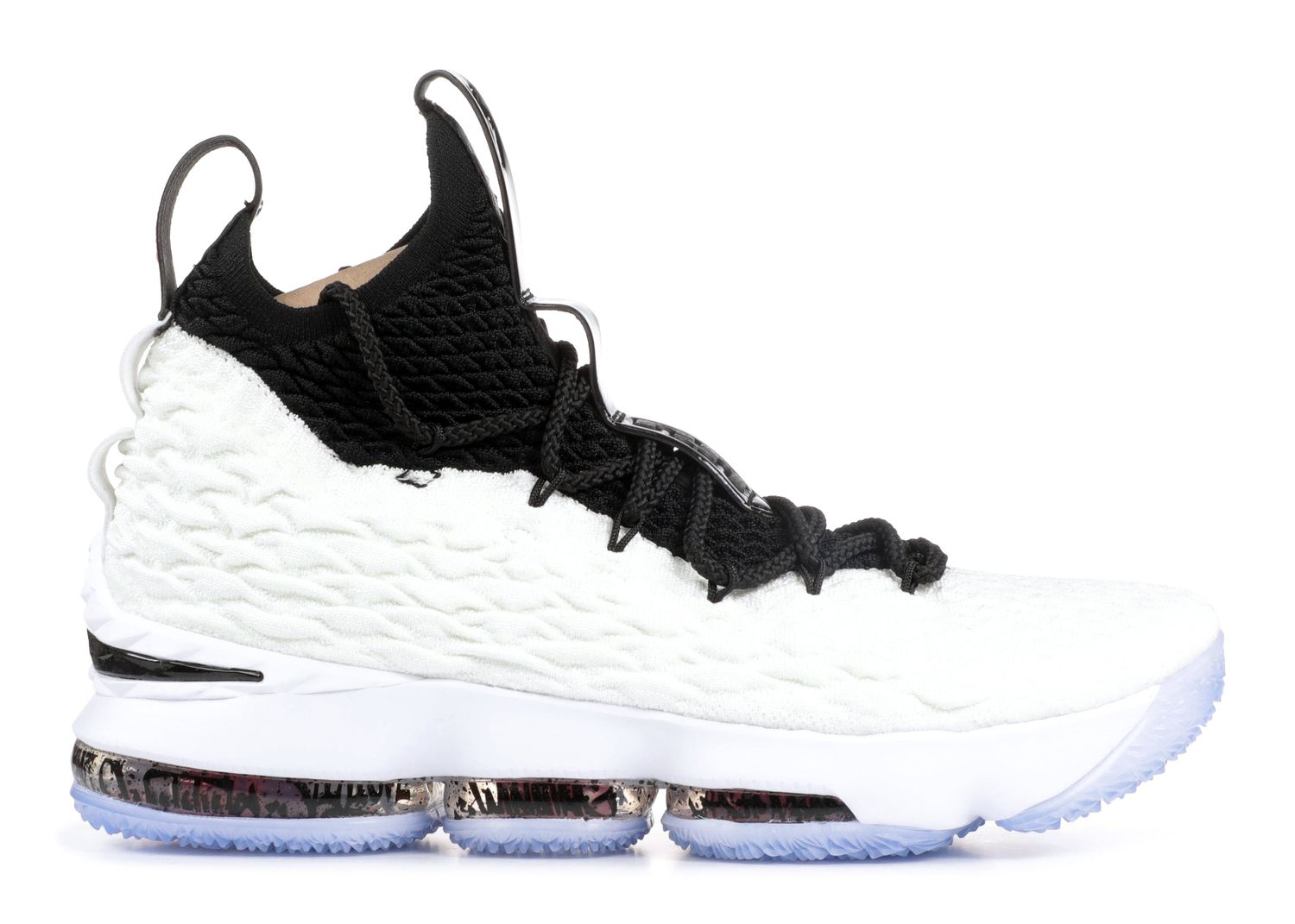 LeBron 15 'Graffiti' - Nike - AQ2363 100 - white/black-black-university ...
